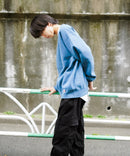 ヘビー ウェイト 裏起毛 ミニゴリラ ワンポイント ロゴ  クルーネック スウェット トレーナー BEN DAVIS