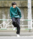 ヘビー ウェイト 裏起毛 ミニゴリラ ワンポイント ロゴ  クルーネック スウェット トレーナー BEN DAVIS