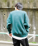 ヘビー ウェイト 裏起毛 ミニゴリラ ワンポイント ロゴ  クルーネック スウェット トレーナー BEN DAVIS