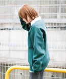 バッグ ロゴ  胸 ワッペン 裏起毛 襟付き スウェット ラガーシャツ タイプ BEN DAVIS