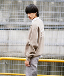 バッグ ロゴ  胸 ワッペン 裏起毛 襟付き スウェット ラガーシャツ タイプ BEN DAVIS