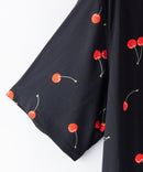 接触冷感 総柄 アロハシャツ レーヨン100% オープンカラー 開襟 ストリート モード カジュアル 夏服  UNIIT ユニット