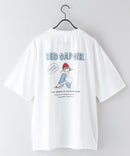 【UNIIT × RED CAP GIRL】 バック プリント ビッグ Tシャツ