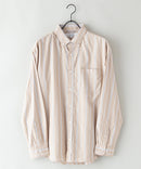 【BLUE STANDARD】ボタンダウン シャツ 鹿の子ベスト 2点セット