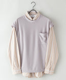 【BLUE STANDARD】ボタンダウン シャツ 鹿の子ベスト 2点セット