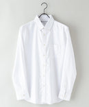 ラクケア イージーケア オックス ボタンダウン シャツ 定番  BLUE STANDARD ブルースタンダード