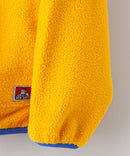 レトロ フリース  胸ロゴ 刺繍 スタンド スナップボタン BEN DAVIS