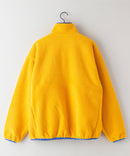 レトロ フリース  胸ロゴ 刺繍 スタンド スナップボタン BEN DAVIS