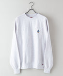 ヘビー ウェイト 裏起毛 ミニゴリラ ワンポイント ロゴ  クルーネック スウェット トレーナー BEN DAVIS