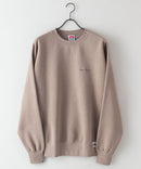 ヘビー ウェイト 裏起毛 ミニゴリラ ワンポイント ロゴ  クルーネック スウェット トレーナー BEN DAVIS