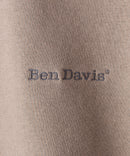 ヘビー ウェイト 裏起毛 ミニゴリラ ワンポイント ロゴ  クルーネック スウェット トレーナー BEN DAVIS