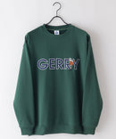 裏毛 ビッグ シルエット クルー トレーナー GERRY