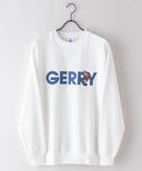 裏毛 ビッグ シルエット クルー トレーナー GERRY