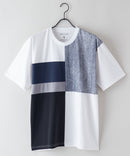 汗染み 目立ちにくい Tシャツ ゼロステイン ZERO STAIN 汗染み防止 切り替え デザイン Tシャツ メンズ レディース 男女兼用 トップス 半袖 おしゃれ 吸水速乾 人気 tシャツ 機能 快適 インナー 肌着としても 撥水加工 UVカット 防汚加工 紫外線防止