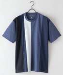 汗染み 目立ちにくい Tシャツ ゼロステイン ZERO STAIN 汗染み防止 切り替え デザイン Tシャツ メンズ レディース 男女兼用 トップス 半袖 おしゃれ 吸水速乾 人気 tシャツ 機能 快適 インナー 肌着としても 撥水加工 UVカット 防汚加工 紫外線防止