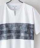 汗染み 目立ちにくい Tシャツ ゼロステイン ZERO STAIN 汗染み防止 切り替え デザイン Tシャツ メンズ レディース 男女兼用 トップス 半袖 おしゃれ 吸水速乾 人気 tシャツ 機能 快適 インナー 肌着としても 撥水加工 UVカット 防汚加工 紫外線防止