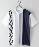 汗染み 目立ちにくい Tシャツ ゼロステイン ZERO STAIN 汗染み防止 切り替え デザイン Tシャツ メンズ レディース 男女兼用 トップス 半袖 おしゃれ 吸水速乾 人気 tシャツ 機能 快適 インナー 肌着としても 撥水加工 UVカット 防汚加工 紫外線防止