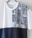 汗染み 目立ちにくい Tシャツ ゼロステイン ZERO STAIN 汗染み防止 切り替え デザイン Tシャツ メンズ レディース 男女兼用 トップス 半袖 おしゃれ 吸水速乾 人気 tシャツ 機能 快適 インナー 肌着としても 撥水加工 UVカット 防汚加工 紫外線防止