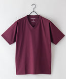 汗染み 目立ちにくい  Tシャツ ZERO STAIN スラブ Vネック Tシャツ