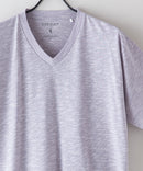汗染み 目立ちにくい  Tシャツ ZERO STAIN スラブ Vネック Tシャツ