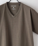 汗染み 目立ちにくい  Tシャツ ZERO STAIN スラブ Vネック Tシャツ