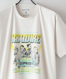 汗染み 目立ちにくい Tシャツ ゼロステイン ZERO STAIN スラブ生地 プリントTシャツ