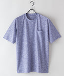 汗染み 目立ちにくい Tシャツ ゼロステイン ZERO STAIN スラブ 胸ポケット付き クルーネック Tシャツ