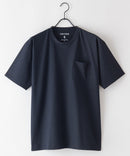 汗染み 目立ちにくい Tシャツ ゼロステイン ZERO STAIN スラブ 胸ポケット付き クルーネック Tシャツ
