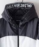 ロゴテープ使い 中綿 ジャケット エコダウン