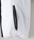 ロゴテープ使い 中綿 ジャケット エコダウン