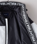 ロゴテープ使い 中綿 ジャケット エコダウン