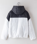 ロゴテープ使い 中綿 ジャケット エコダウン