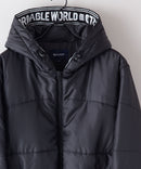 ロゴテープ使い 中綿 ジャケット エコダウン