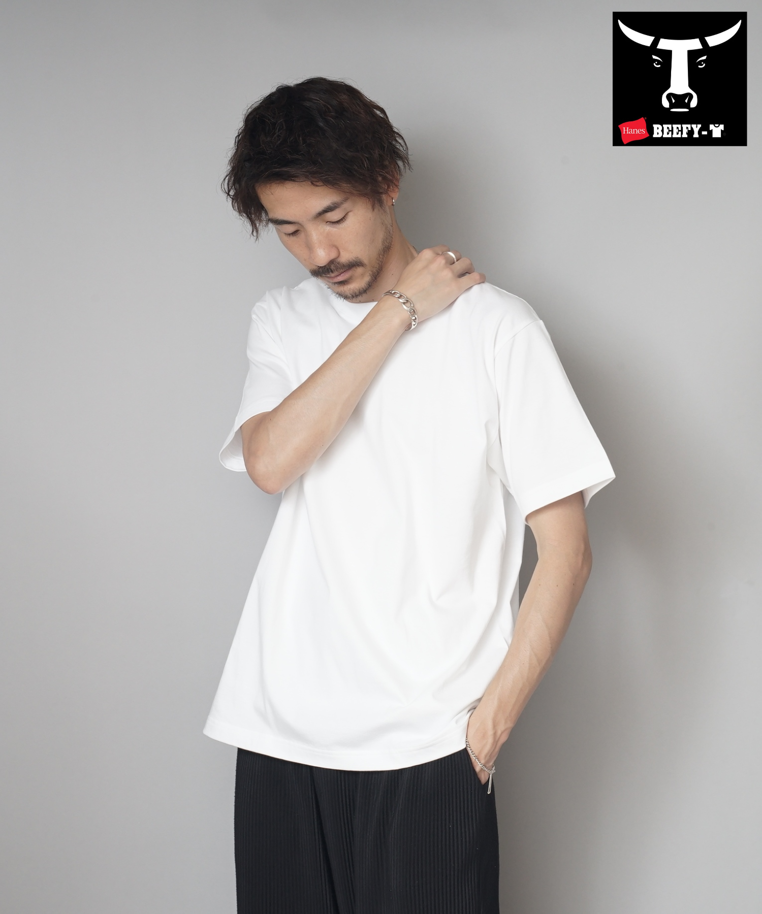 Hanes Beefy-T - Maglietta A Maniche Corte Da Adulto Hanes Beefy-T - Maglietta A Maniche Corte Da Adulto