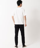 快適ファンクション ストレッチ速乾 イージーケア ドライリップルネックデザインTシャツ