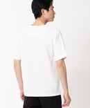 快適ファンクション ストレッチ速乾 イージーケア ドライリップルネックデザインTシャツ