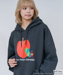 【はらぺこあおむし/The Very Hungry Caterpillar】【ユニセックスデザインでリンクコーデにも◎】裏起毛プルオーバーパーカー フーディ 保温 エリック・カール 絵本 キャラクター グッズ