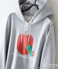 【はらぺこあおむし/The Very Hungry Caterpillar】【ユニセックスデザインでリンクコーデにも◎】裏起毛プルオーバーパーカー フーディ 保温 エリック・カール 絵本 キャラクター グッズ