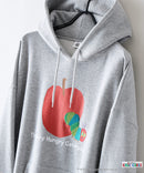 【はらぺこあおむし/The Very Hungry Caterpillar】【ユニセックスデザインでリンクコーデにも◎】裏起毛プルオーバーパーカー フーディ 保温 エリック・カール 絵本 キャラクター グッズ
