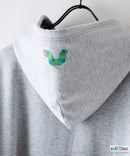 【はらぺこあおむし/The Very Hungry Caterpillar】【ユニセックスデザインでリンクコーデにも◎】裏起毛プルオーバーパーカー フーディ 保温 エリック・カール 絵本 キャラクター グッズ