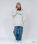 【はらぺこあおむし/The Very Hungry Caterpillar】【ユニセックスデザインでリンクコーデにも◎】裏起毛プルオーバーパーカー フーディ 保温 エリック・カール 絵本 キャラクター グッズ