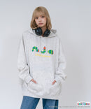 【はらぺこあおむし/The Very Hungry Caterpillar】【ユニセックスデザインでリンクコーデにも◎】裏起毛プルオーバーパーカー フーディ 保温 エリック・カール 絵本 キャラクター グッズ