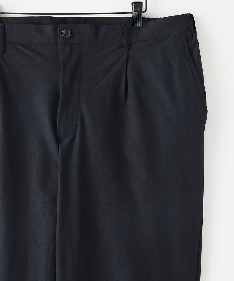 カットジョーゼット タックイージーパンツ 吸水速乾 接触冷感 ストレッチ 軽量 イージーケア UVカット BLUE STANDARD ブルースタンダード