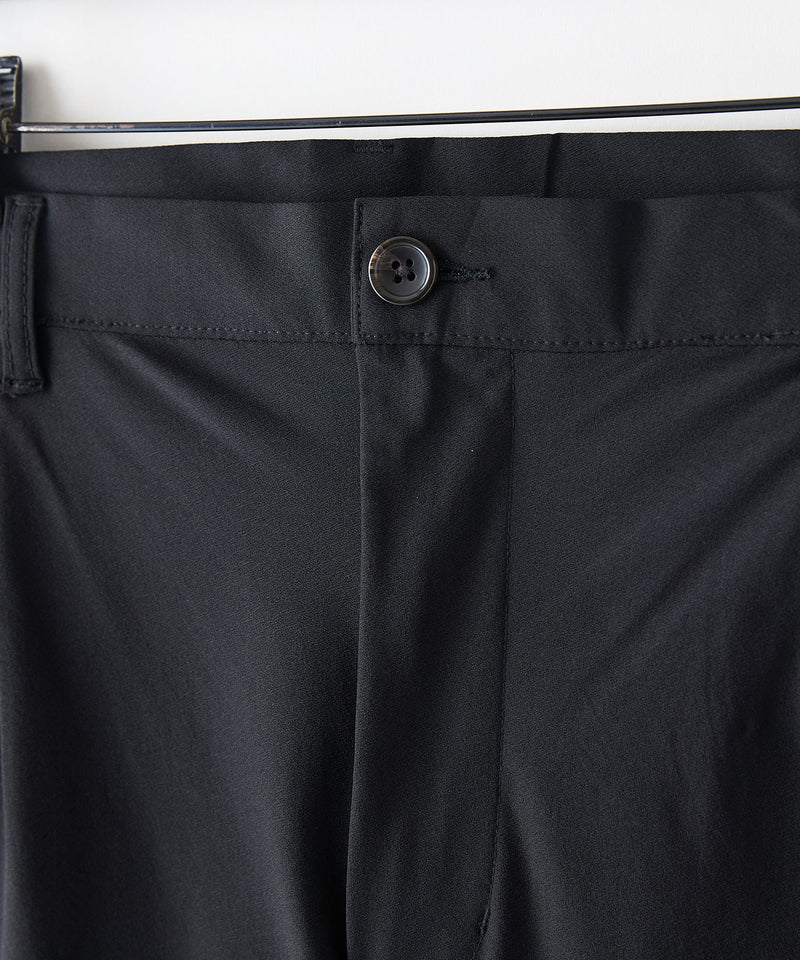カットジョーゼット タックイージーパンツ 吸水速乾 接触冷感 ストレッチ 軽量 イージーケア UVカット BLUE STANDARD ブルースタンダード