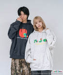 【はらぺこあおむし/The Very Hungry Caterpillar】【ユニセックスデザインでリンクコーデにも◎】裏起毛プルオーバーパーカー フーディ 保温 エリック・カール 絵本 キャラクター グッズ