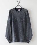 BENDAVIS / ベンデイビス パッチワークワッペン パウダーブリーチ加工 ラグランロンT BEN DAVIS