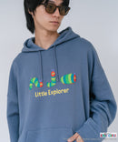 【はらぺこあおむし/The Very Hungry Caterpillar】【ユニセックスデザインでリンクコーデにも◎】裏起毛プルオーバーパーカー フーディ 保温 エリック・カール 絵本 キャラクター グッズ