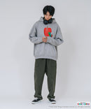 【はらぺこあおむし/The Very Hungry Caterpillar】【ユニセックスデザインでリンクコーデにも◎】裏起毛プルオーバーパーカー フーディ 保温 エリック・カール 絵本 キャラクター グッズ