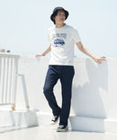 ペンギン プリント Tシャツ スラブ さらさら BLUE STANDARD ブルースタンダード