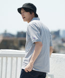 CHAMPION チャンピオン ワンポイント 鹿の子 ポロシャツ  C3-X35 男女兼用 ブランド コットン 綿100％ カジュアル ゴルフ テニス 衣替え 入学 卒業 新生活